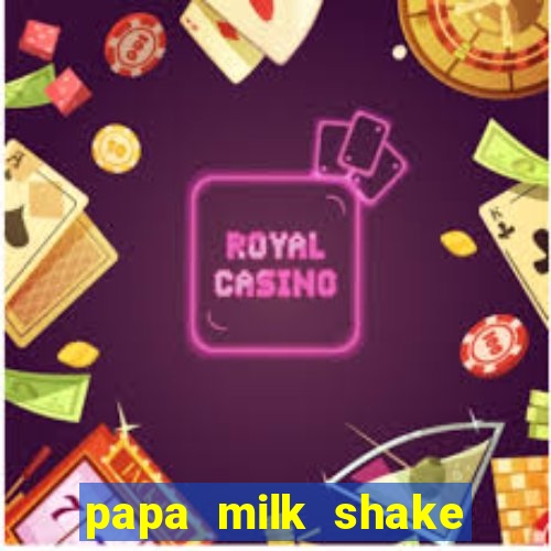 papa milk shake click jogos